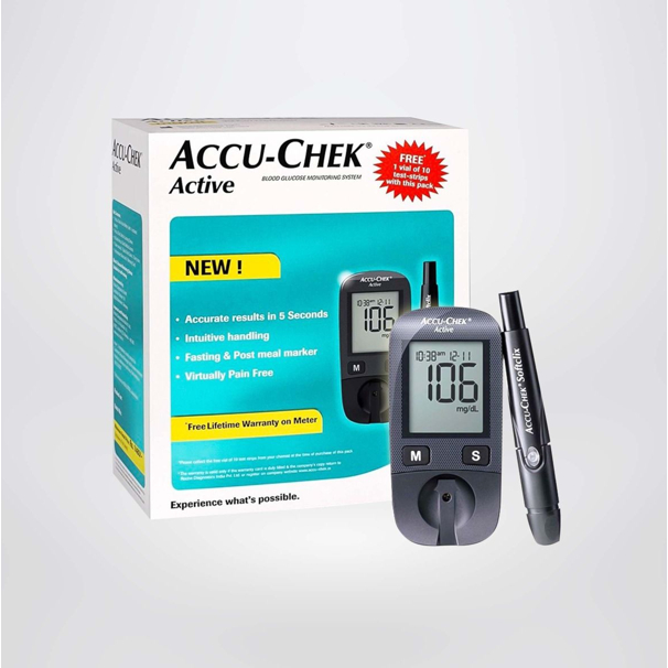 Máy Đo Đường Huyết ACCU-CHEK Active chính hãng ROCHE