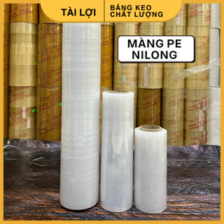 Màng pe, màng chít, cuộn nilong màng quấn bảo vệ sản phẩm chống nước ủ body ủ trắng 50cm, 30cm, 25cm, 20cm, 10cm PE