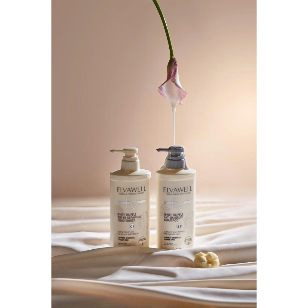 Combo Toàn Diện - Dầu Gội, Dầu Xả Elvawell 500ml