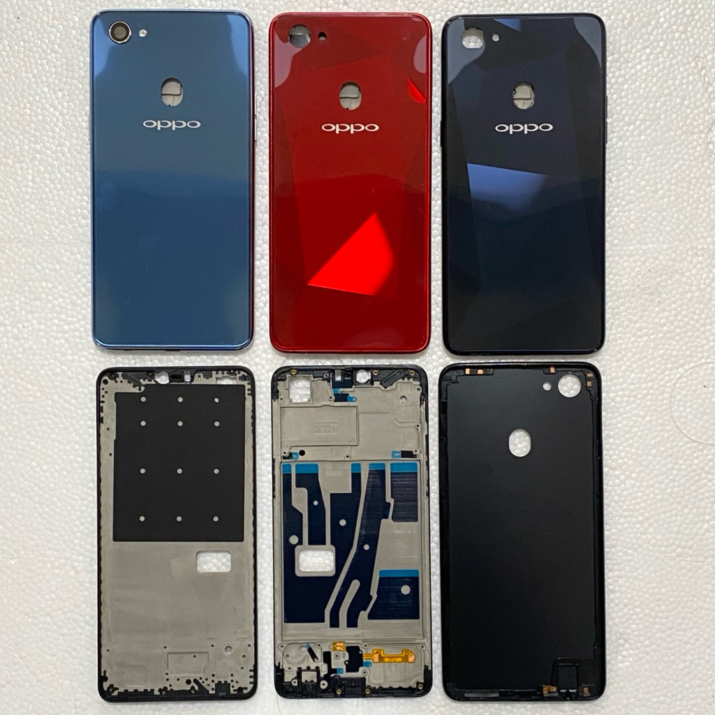 Vỏ Bộ Oppo F7 Zin Chất Lượng Sẵn Kính Cam + Khay Sim & Phím Theo Vỏ