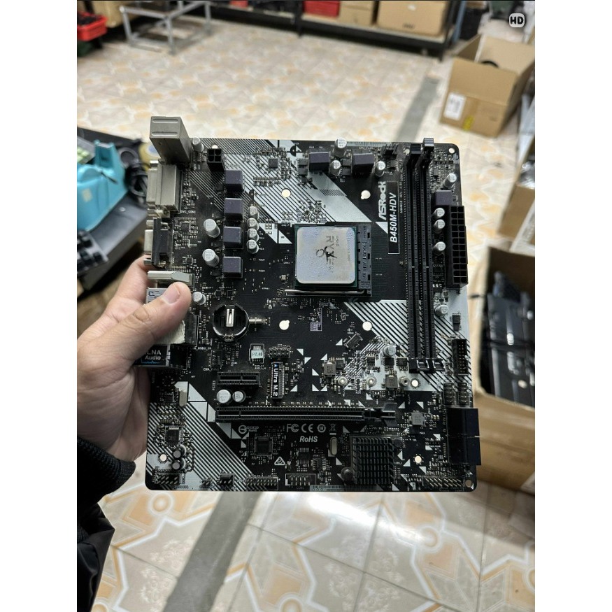 MAIN ASROCK B450M-HDV
