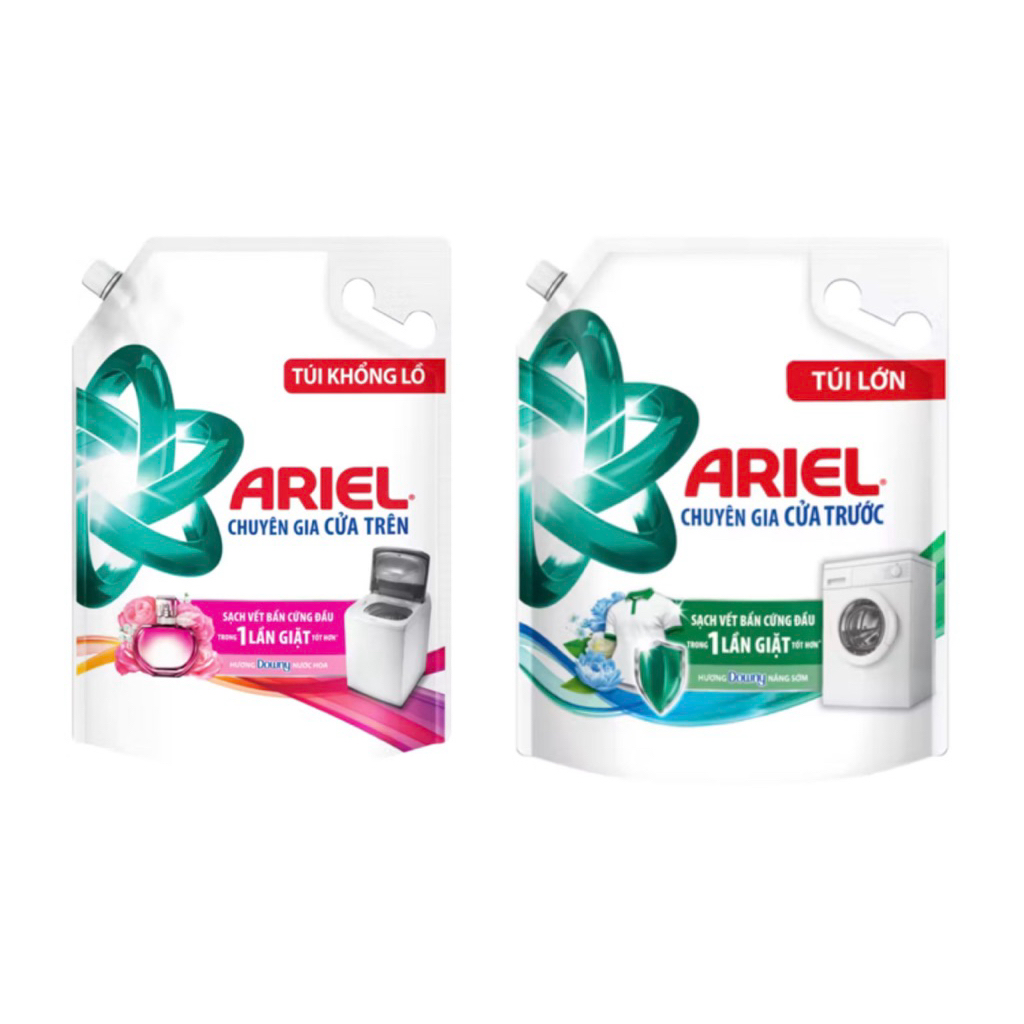 Nước giặt Ariel cửa trên 3.9kg/4.1kg
