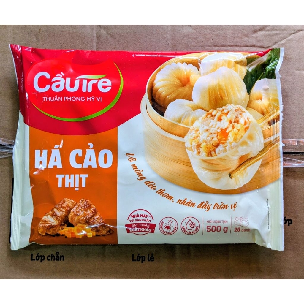 [ Nhân thịt] Há cảo Cầu Tre 500g