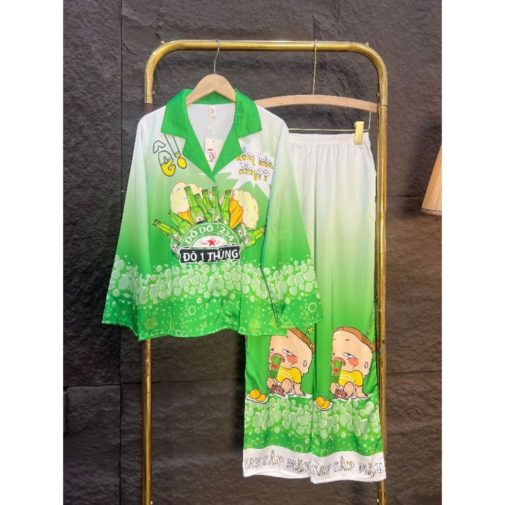 (40-75kg) Đồ bộ bia ken đô một thùng