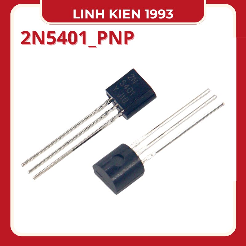 [ combo 5 con ] Transistor 2N5401_PNP màu đen
