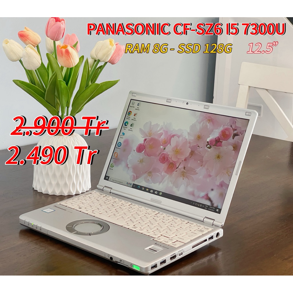 🧧 NỘI ĐỊA NHẬT PANASONIC CF-SZ6 I5 RAM 8G🔋 PIN TRÊN 5H |CHÂN ÁI PHÂN KHÚC GIÁ RẺ