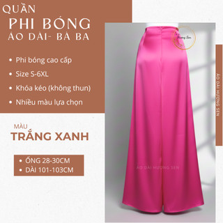 [Size Trung] Quần phi bóng áo dài size , bigsize XL XXL XXL 4XL 5XL 6XL phù hợp áo dài, bà ba