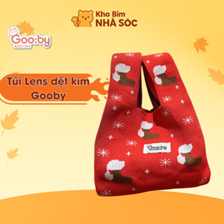 [Quà tặng] Túi len dệt kim Gooby Unisex dành cho mẹ Bỉm