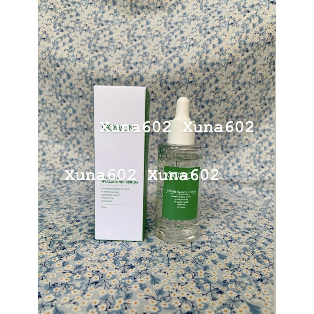 (Có sẵ) Serum rau má & HA Gowon làm dịu da, cải thiện da mụn, cấp nước và phục hồi da 50ml