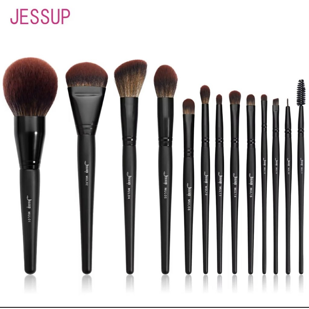 (Có sẵn) Bộ cọ trang điểm makeup Jessup 13 cọ cao cấp T300
