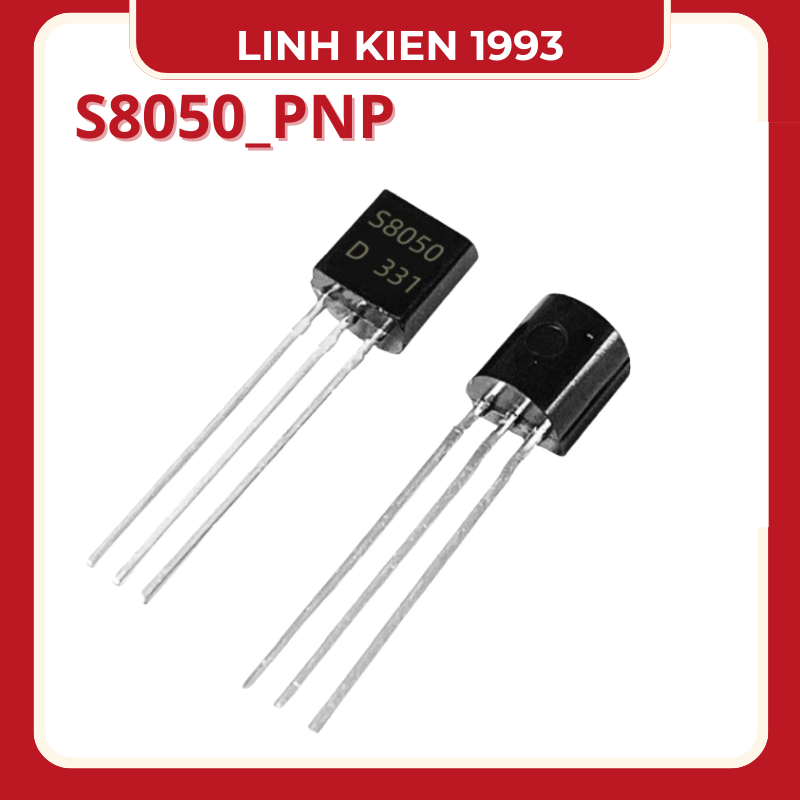 [ combo 5 con ] Transistor S8050_PNP là transistor PNP