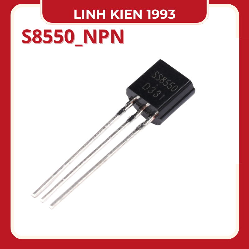 [ combo 5 con ] Transistor S8550_NPN là transistor NPN