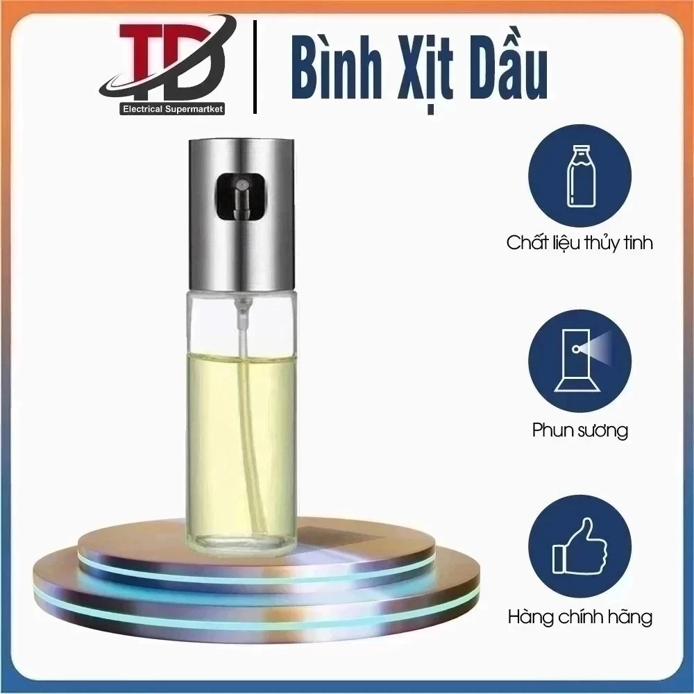 [QUÀ TẶNG] Bình Xịt Dầu Ăn Cho Nồi Chiên Không Dầu, Chiên Rán Đồ Ăn, Nướng Đồ Ăn