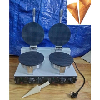 Máy làm bánh vỏ ốc quế đôi công nghiệp,hàng cao cấp,bảo hành 1 năm,có ship hoả tốc