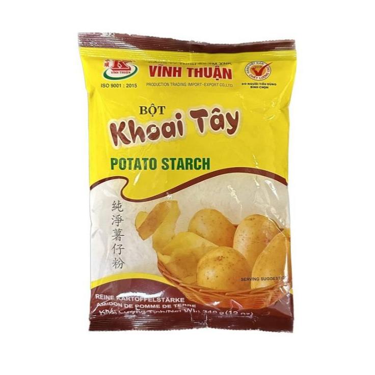 Bột Khoai Tây Vĩnh Thuận (340g) - Tinh Bột Khoai Tây Tinh Khiết - Nguyên Chất 100% Không Chất Bảo Quản