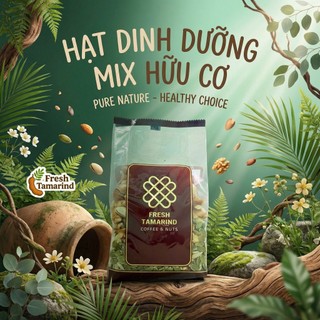 Mix 5 Nuts Hạt Không Vỏ (Nướng chín dậy vị dòn ngon) 500g.