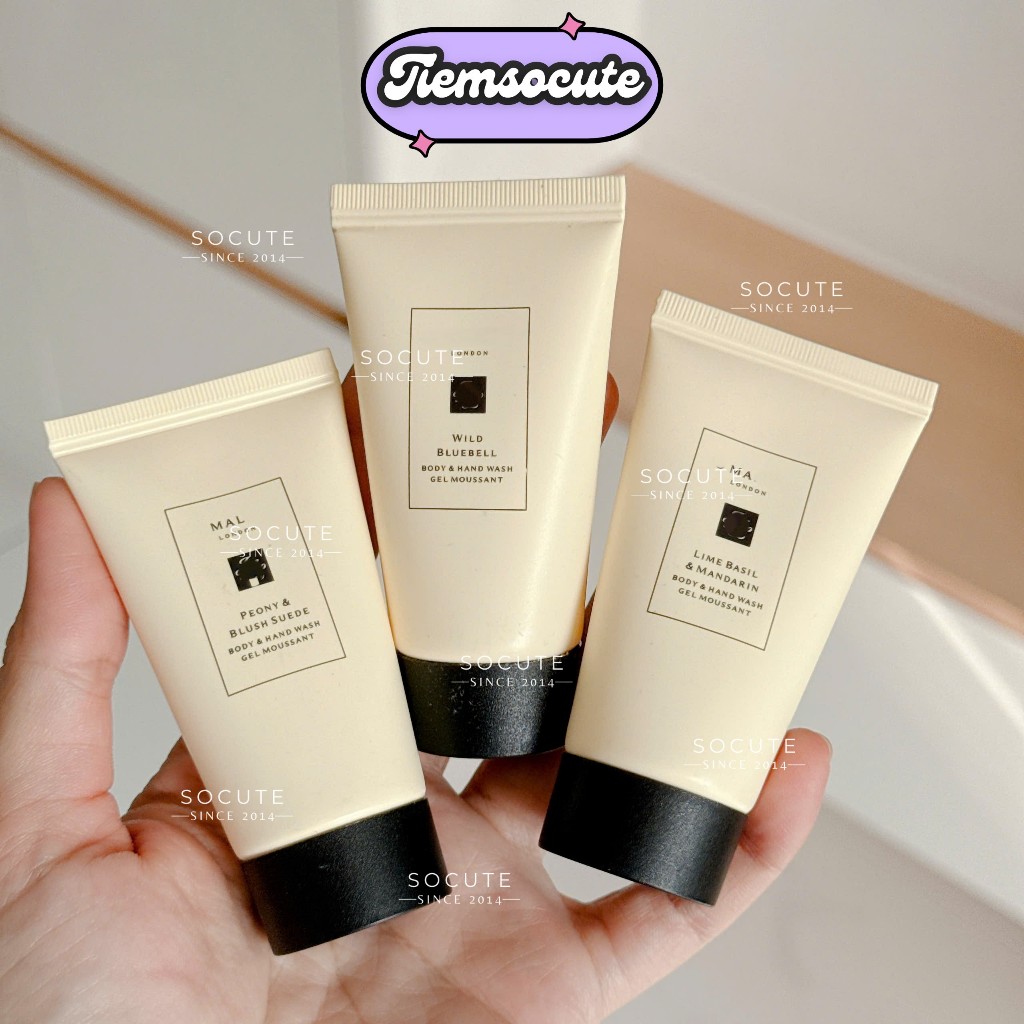 Sữa tắm hương nước hoa JM English Pear & Fressia / Lime Basil / Wood Sage & Sea Salt Body and Hand W