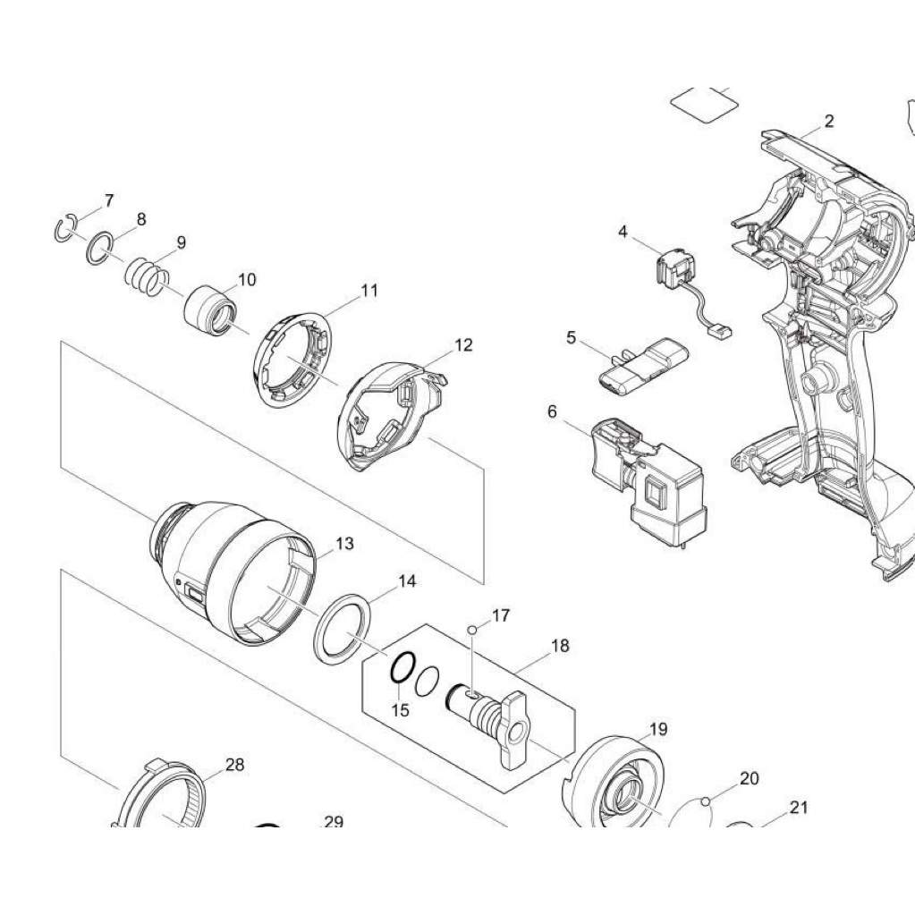 Combo chụp nhựa + phản quang DTD171.