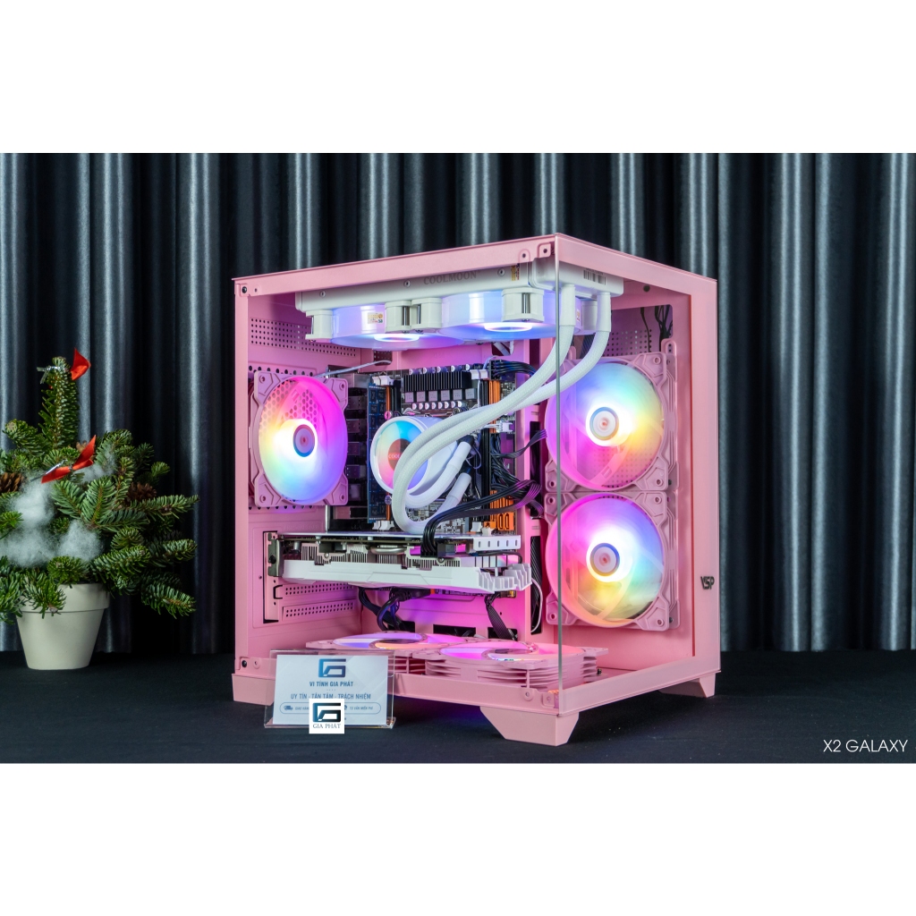 PC Gaming Bể Cá Hồng AMD Ryzen 3 3200G VGA 1060 3G New Box chiến Gata5, Fifa, Liên Minh, Valorant Bả