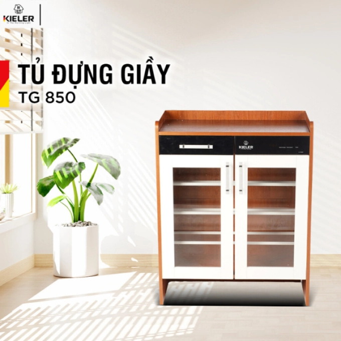 Tủ sấy giày Kieler KL-TG850 làm khô tự động 24 giờ liên tục luôn trong tình trạng khô ráo