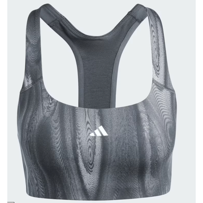[Voucher 10%-15%]Áo Bra Adidas Tập Luyện 3 Sọc Medium Support Chính Hãng