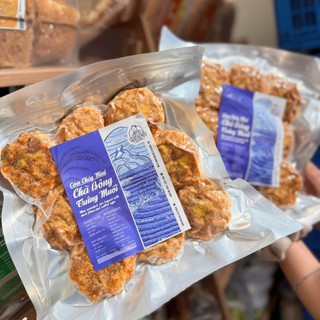  Cơm Cháy Tròn Mini Chà Bông Trứng Muối 
