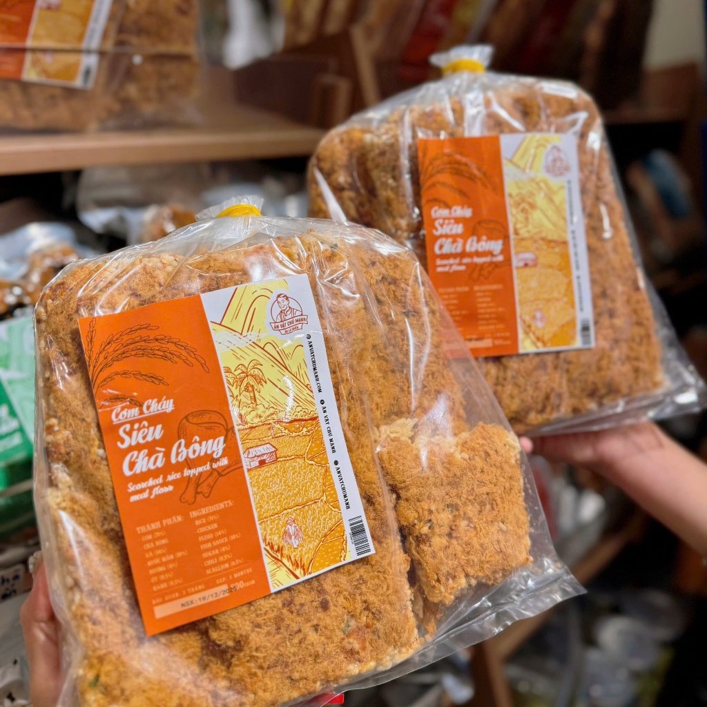 Cơm Cháy Siêu Chà Bông - Ăn Vặt Chú Mạnh