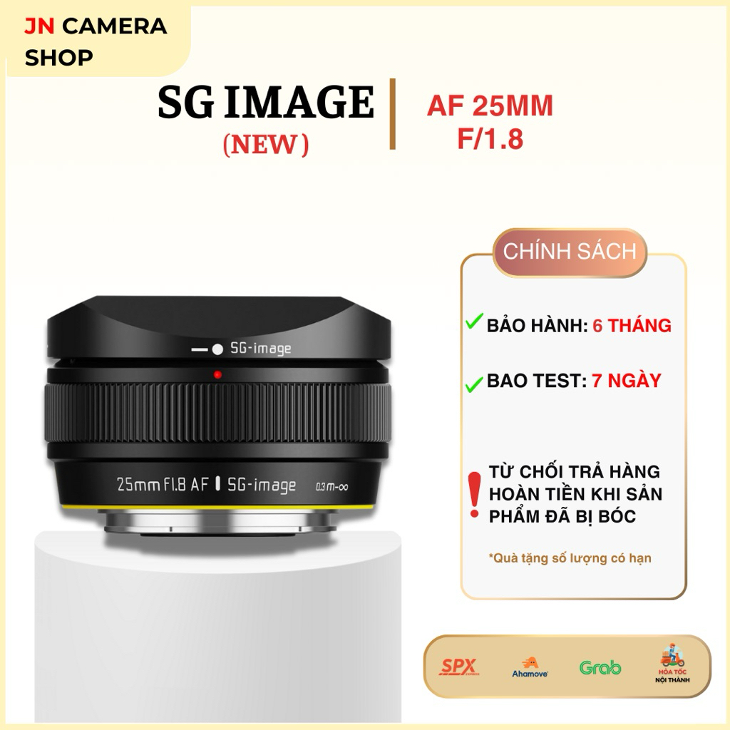 SG IMAGE AF 25mm F/1.8 ( New). FOR FUJIFILM