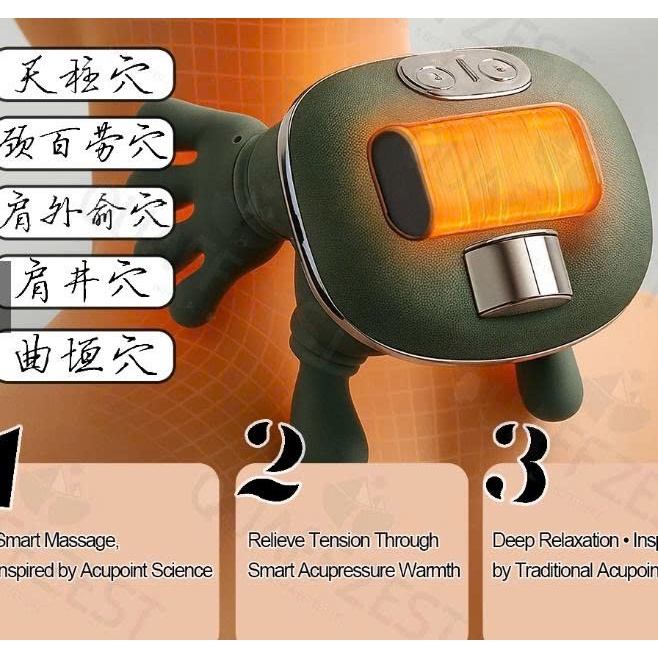 N7 Master Tay Vai Cổ Máy Mát Xa Cổ Tử Cung  Cột Sống Trapezius (mới 100%)