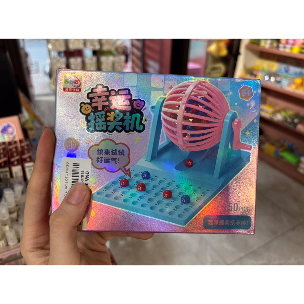 Đồ Chơi Quay Loto Bingo ( Dâu corner )
