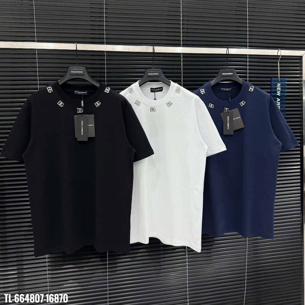 [DEAL MỞ BÁN] Áo Phông DG Chất Cotton 280gsm Cao Cấp Dày Dặn, Form Unisex Nam Nữ | Dendi Store - 664