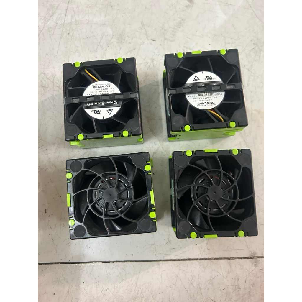 Quạt Dell delta,San ace 60 12v 1.5A , vuông 6cm có khung bảo vệ
