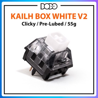 Switch Kailh Box White V2 Clicky 55g 5 pin công tắc bàn phím Switch KailhBox White DoDo Gear