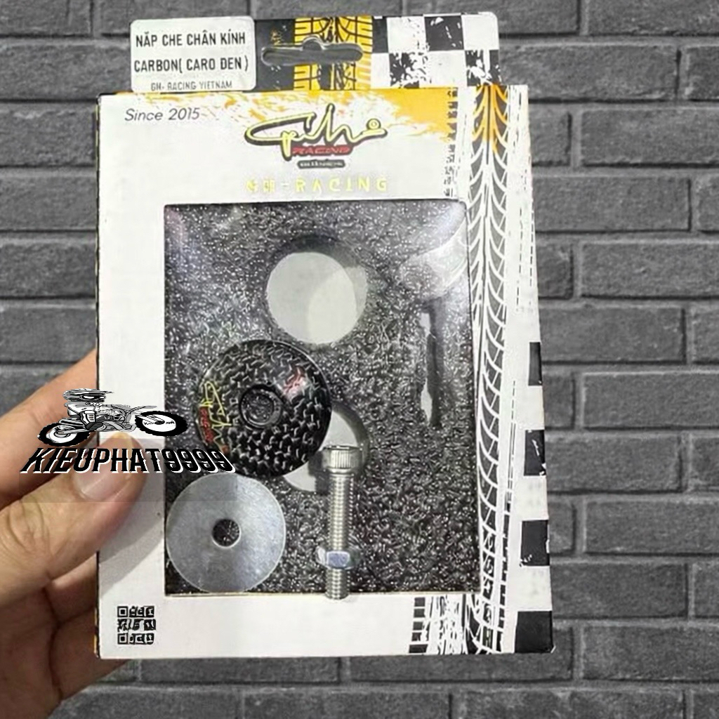 Nút đậy chân kính SH Gh racing Carbon