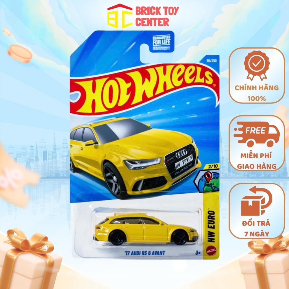 Siêu Xe Hot Wheels 17 Audi RS6 Avant