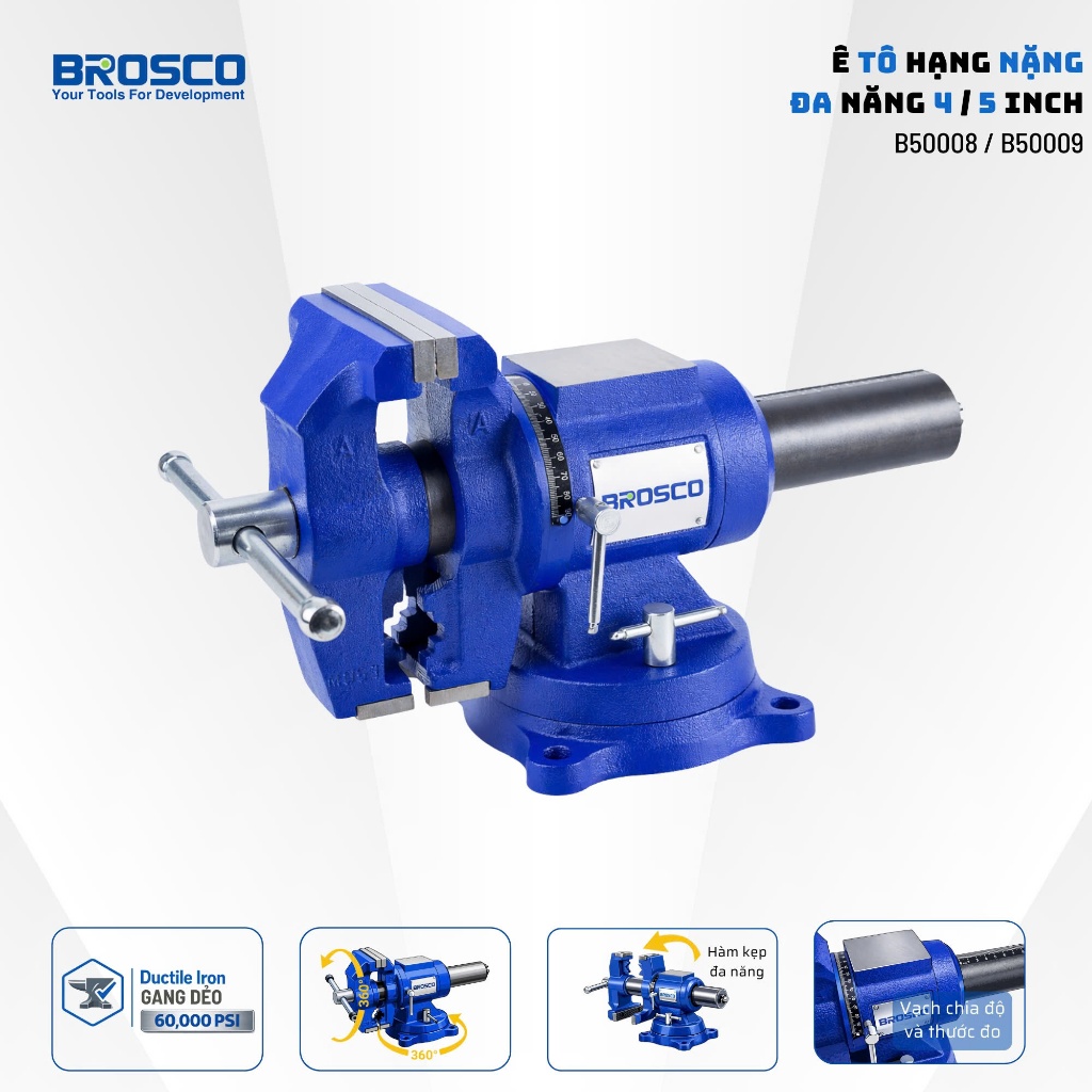 Ê Tô Hạng Nặng ĐA NĂNG Brosco