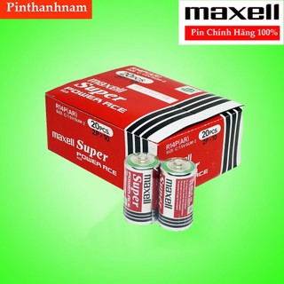  Pin Trung Maxell Vỉ 2 Viên R14P Chính Hãng Dung Lượng Cao 
