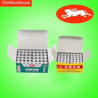  Hộp 40 Viên Pin AA  Pin AAA Con Thỏ Chính Hãng 