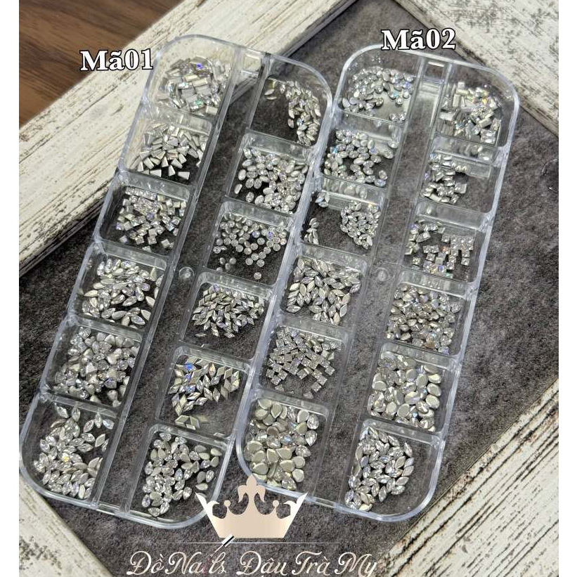 Đá khay chân bằng mini