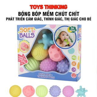 Bóng chơi đa giác quan ToysThinking cho trẻ hỗ trợ phát triển xúc giác thị giác thính giác