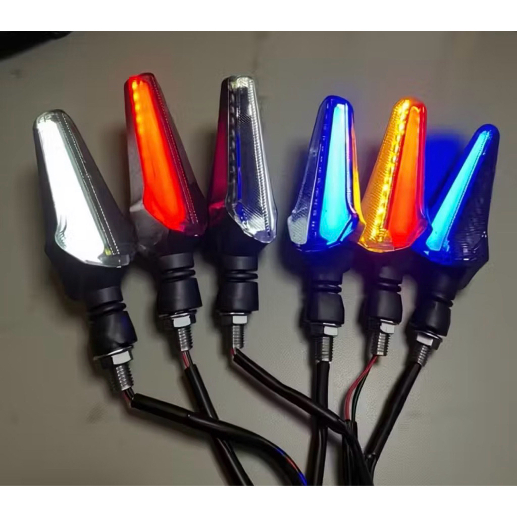 Xi nhan L21 chạy hiệu ứng audi lưỡi kiếm lắp xe điện xe máy ( dùng điện 12-48v) PTXM THÀNH ĐẠT