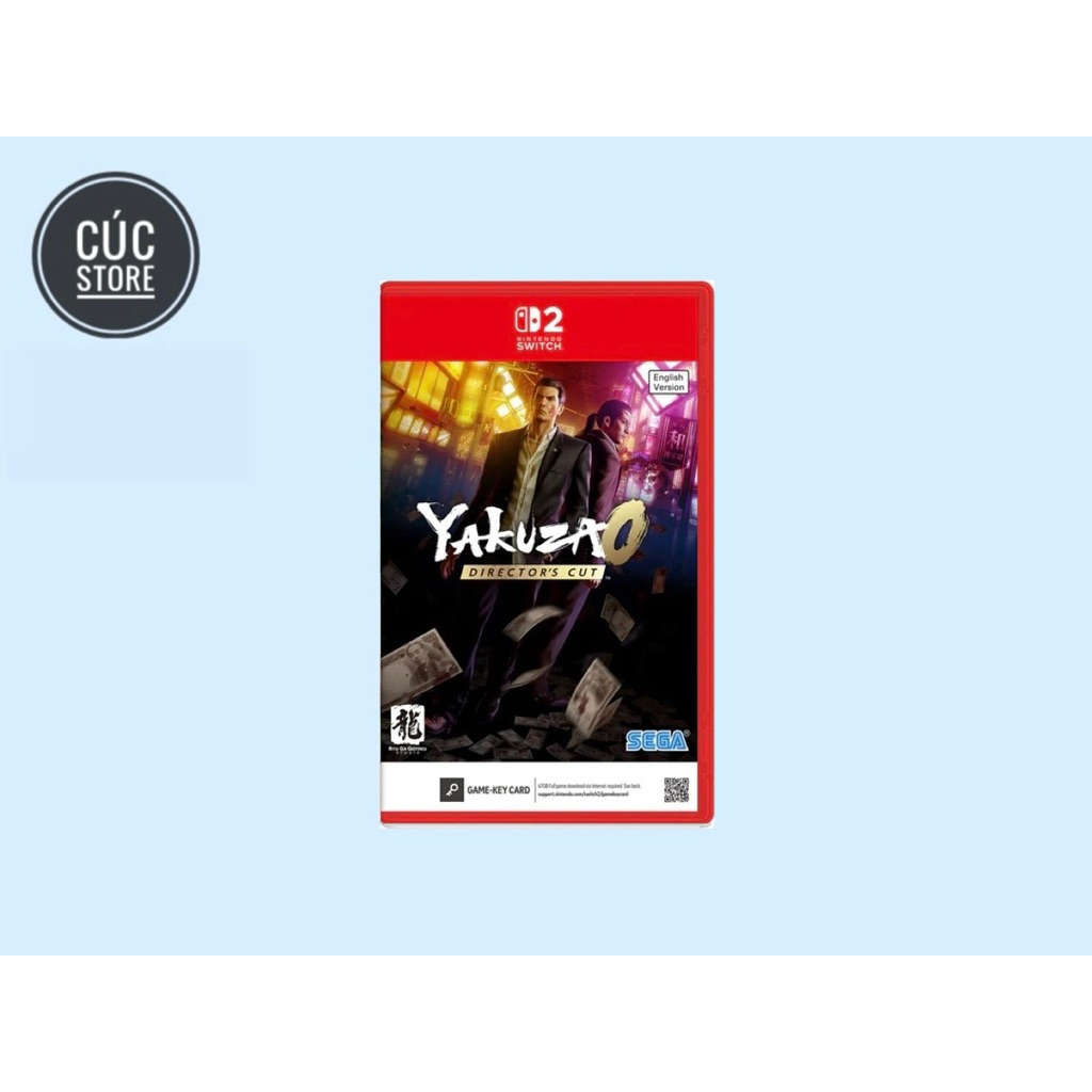Băng chơi game Nintendo Switch 2: Yakuza 0 Director’s Cut