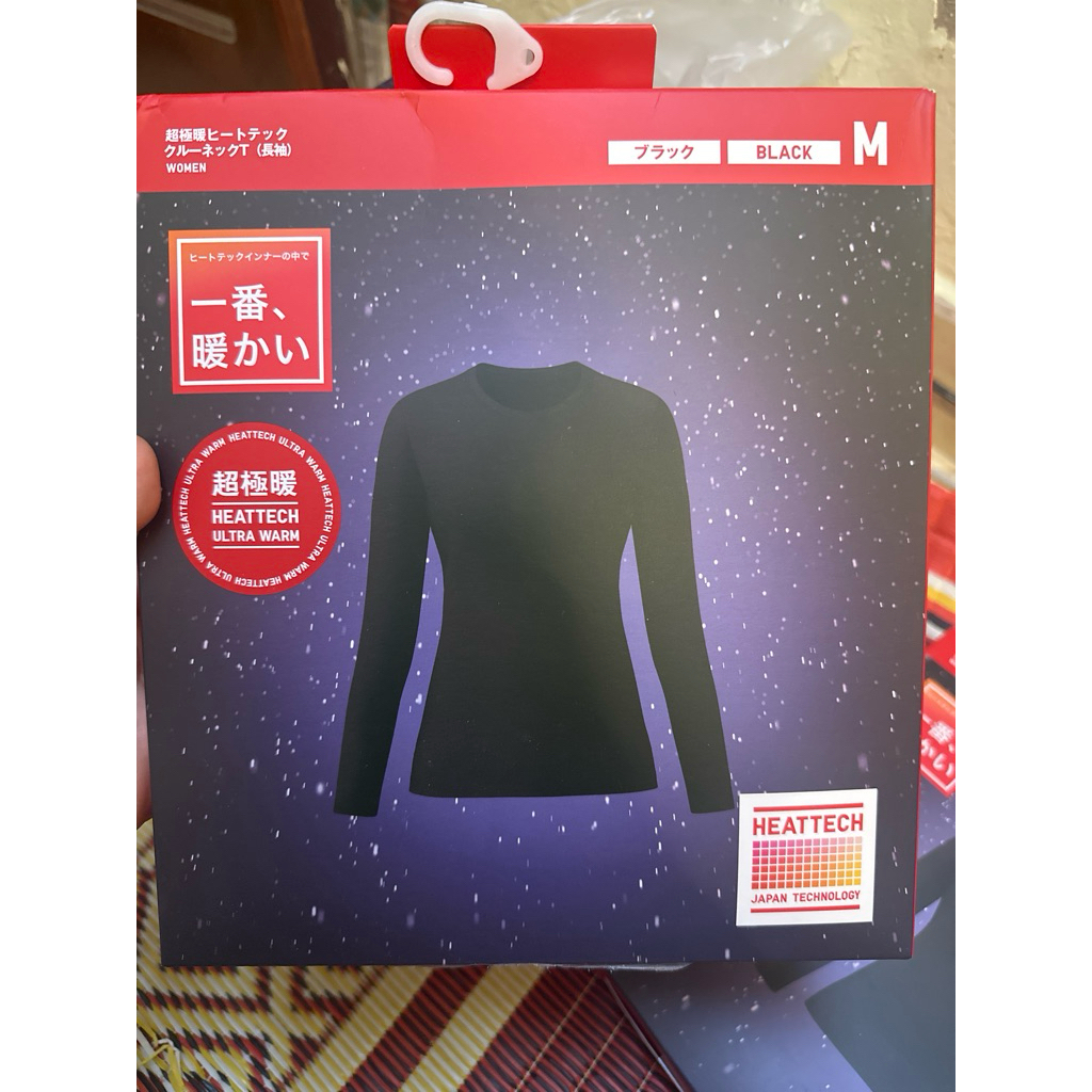 (dòng Ultra warm) Áo giữ nhiệt nữ heattech Uniqlo cổ tròn ấm gấp 2,5 lần dòng thuơng (hàng pick stor