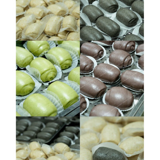  Bánh Bao Men Tươi Không Nhân Gạo Lứt  Nguyên Cám  Mè Đen  Rau Củ By Tuna 