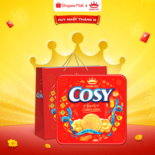  VC 15%   CÓ TÚI GIẤY  Hộp Thiếc Bánh Quy Cosy Tết 2026 Bơ Vị Vani & Marie 408g 