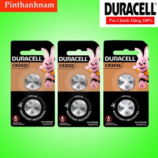  Pin DURACELL CR2032   CR2025   CR2016 Cao Cấp - Vỉ 2 Viên Chính Hãng 