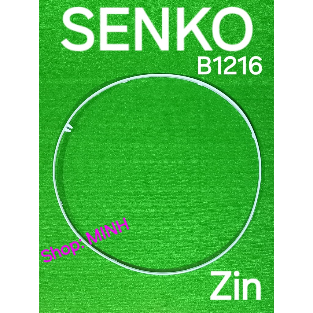 ĐAI quạt Senko B1216 zin theo máy – 35.5cm, đai B3, vòng đai, viền nhựa quạt bàn Senko B1216