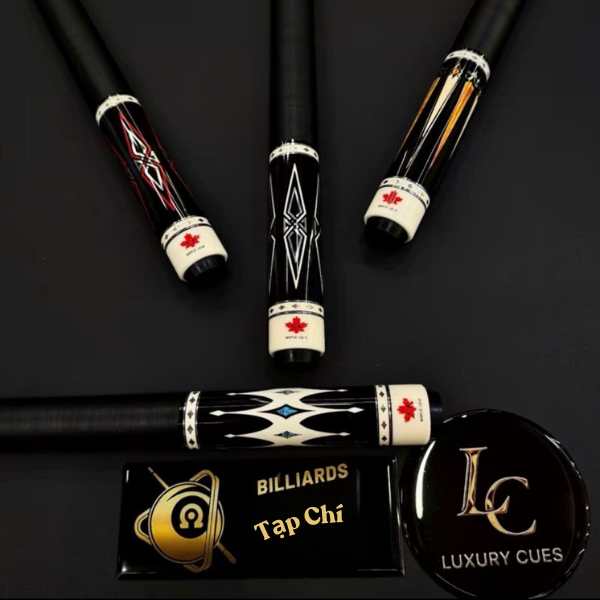 Gậy Bi-a,Cơ Bida Maple Lead CPD Gỗ Maple Cao Cấp Ngọn 12.5mm Ren Radial Dễ Thuần,Thích Hợp Cho Người