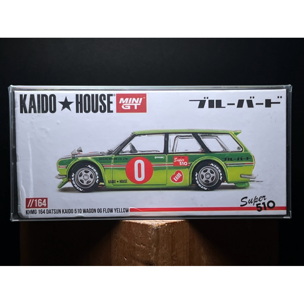 Xe mô hình tỷ lệ 1/64 mô phỏng ô tô KAIDO HOUSE 164 Datsun Kaido 510 Wagon (đã qua sử dụng )