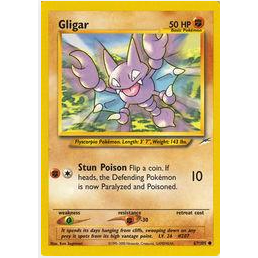 [Thẻ bài Pokemon TCG] Gligar - 67/105 - Common Unlimited
